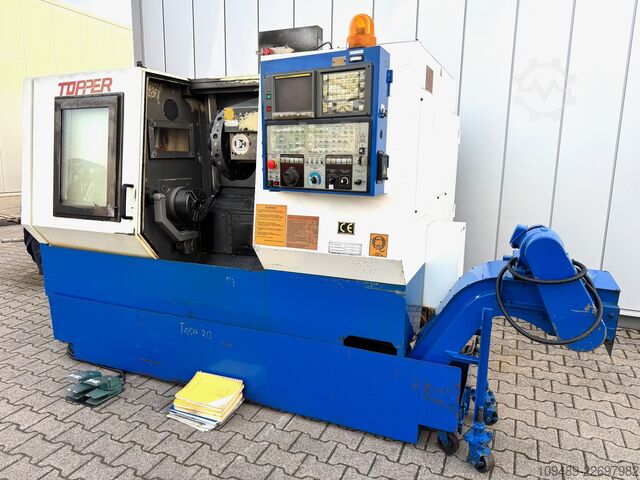 CNC Torna Tezgahı / Tongtai TNL-100 Tongtai -Topper TNL - 100 / Fanuc OT
