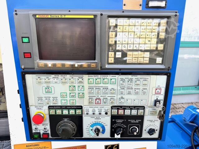 CNC Torna Tezgahı / Tongtai TNL-100 Tongtai -Topper TNL - 100 / Fanuc OT