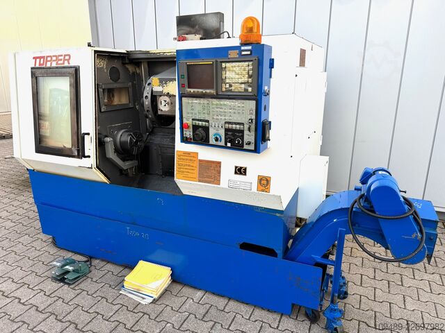 CNC Torna Tezgahı / Tongtai TNL-100 Tongtai -Topper TNL - 100 / Fanuc OT