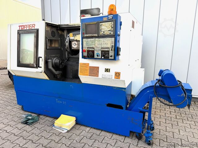 CNC Torna Tezgahı / Tongtai TNL-100 Tongtai -Topper TNL - 100 / Fanuc OT