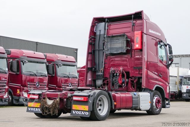 Yüksek hacimli çekici VOLVO FH 460 Globetrotter Vollluft 2-Tanks Euro 6