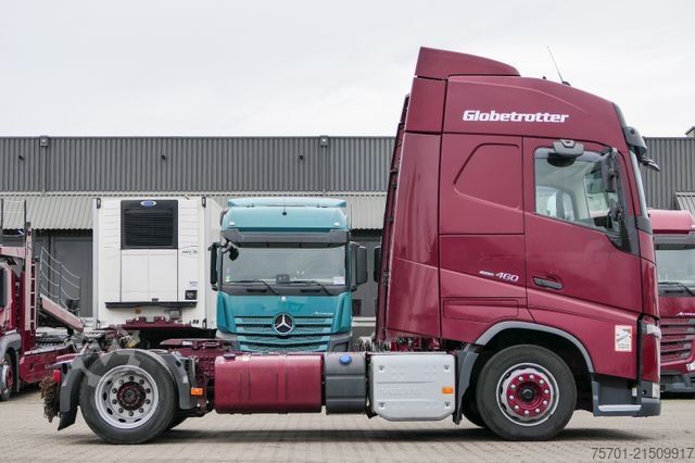 Yüksek hacimli çekici VOLVO FH 460 Globetrotter Vollluft 2-Tanks Euro 6