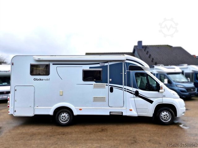 Half-integraal camper GLUECKSMOBIL T 660 *SAT-TV*DuoControll*
