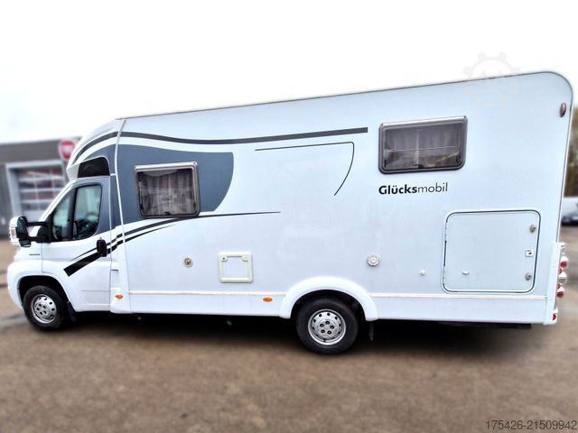 Half-integraal camper GLUECKSMOBIL T 660 *SAT-TV*DuoControll*