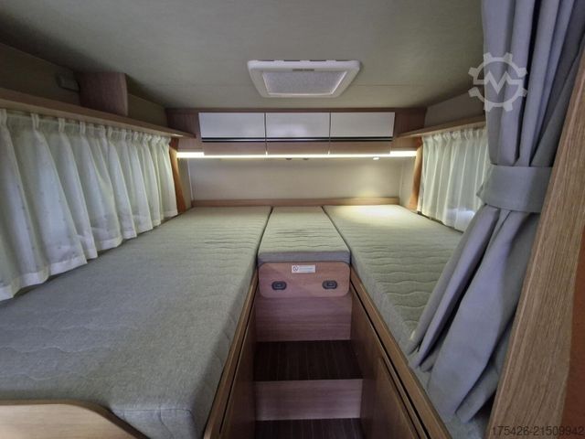 Half-integraal camper GLUECKSMOBIL T 660 *SAT-TV*DuoControll*