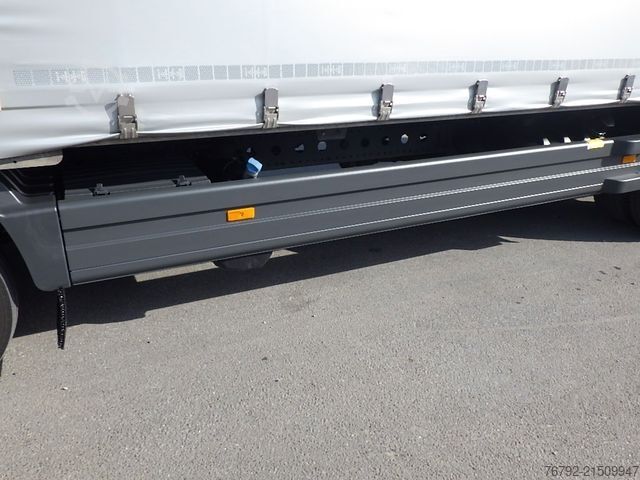 Vrachtauto met open laadbak MERCEDES-BENZ 1327 L Atego 4 Pritsche 7,3m/LBW/AHK/Klima/55tkm