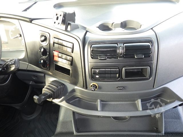 Plattewagen met zeil MERCEDES-BENZ 1327 L Atego 4 Pritsche 7,3m/LBW/AHK/Klima/55tkm