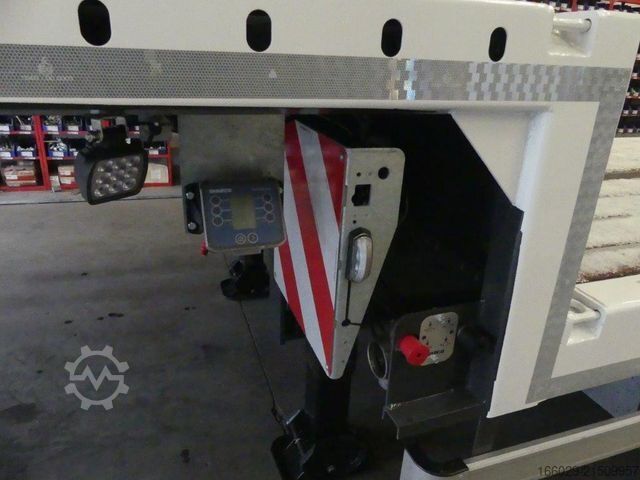 Dieplader oplegger  WIESE 3-Achs-Tieflader mit Rampen und Radmulden