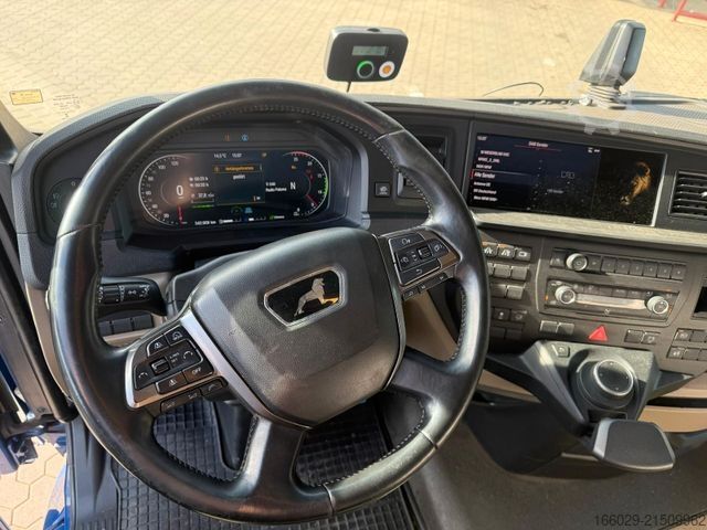 Standaard trekker MAN TGX 18.510 mit Hydraulik Kipper Schubboden