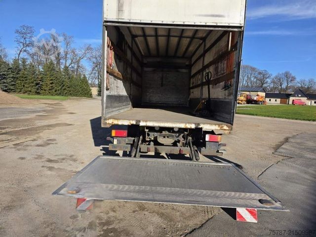 Flatbed truck with tarp IVECO 120E25 Pritsche&Plane,Ladebordwand 1,5 To