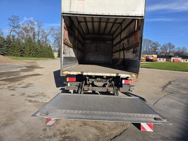 Flatbed truck with tarp IVECO 120E25 Pritsche&Plane,Ladebordwand 1,5 To