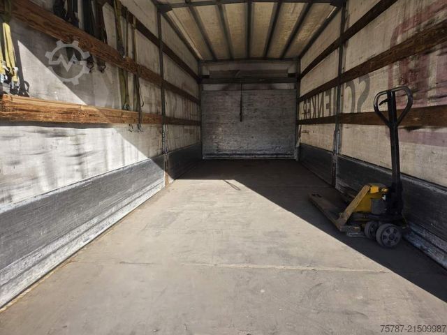 Flatbed truck with tarp IVECO 120E25 Pritsche&Plane,Ladebordwand 1,5 To