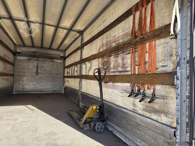 Flatbed truck with tarp IVECO 120E25 Pritsche&Plane,Ladebordwand 1,5 To