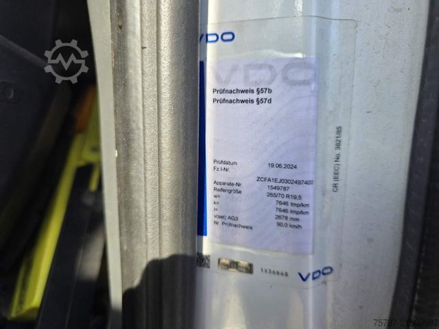 Flatbed truck with tarp IVECO 120E25 Pritsche&Plane,Ladebordwand 1,5 To