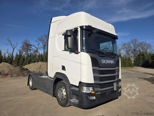 Standard tractor unit SCANIA R410, Retrader, 2 Kreis-Hydraulik, Retarder