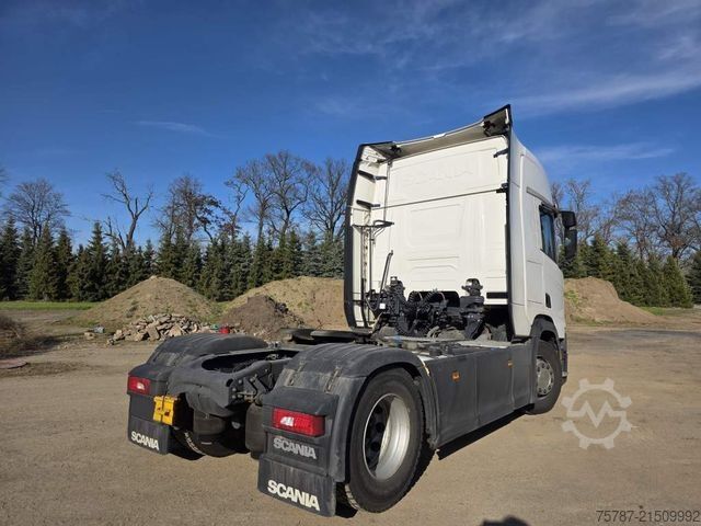 Standard tractor unit SCANIA R410, Retrader, 2 Kreis-Hydraulik, Retarder