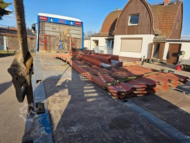 Wrecker MAN 26.400 TGX mit Baustoffplateau, geteilte Rampen