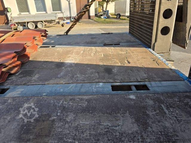 Wrecker MAN 26.400 TGX mit Baustoffplateau, geteilte Rampen