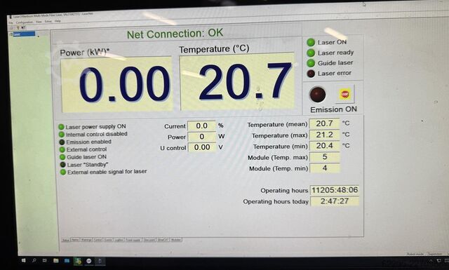 2021 BYSTRONIC Bysmart 3015 10KW com Bytrans Extended BYSTRONIC Bysmart 3015 10KW with Bytrans Extended