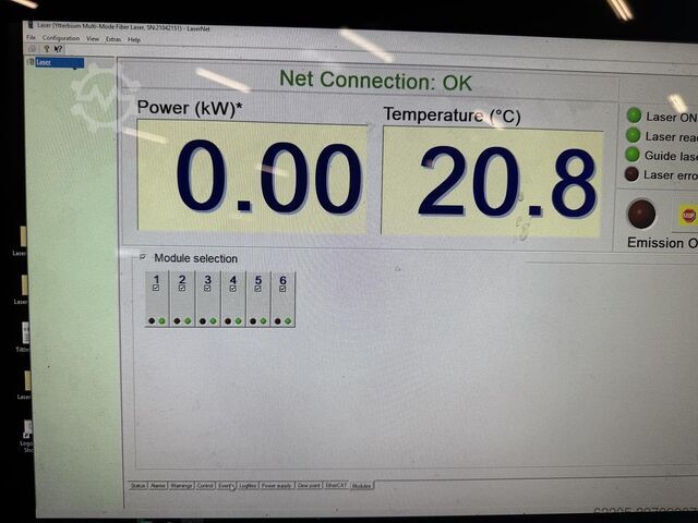 2021 BYSTRONIC Bysmart 3015 10KW com Bytrans Extended BYSTRONIC Bysmart 3015 10KW with Bytrans Extended
