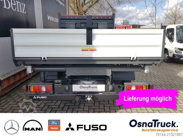 Three-way tipper van MITSUBISHI 7C18 Dreisetenkipper Klima,AHK3,5t,Nutzl.3800KG