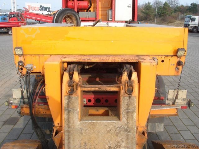Reboque de plataforma rebaixada GOLDHOFER STZ VL4-47/80 Tiefladerauflieger 4xLenk+Funk