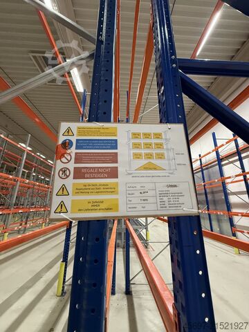 Tungt reol Tixit Palettenregal 1650kg 500cm 108 PP