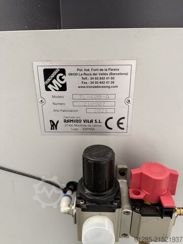 Cirkelsåg för lättmetall och aluminium Tronzadoras TL-600 A