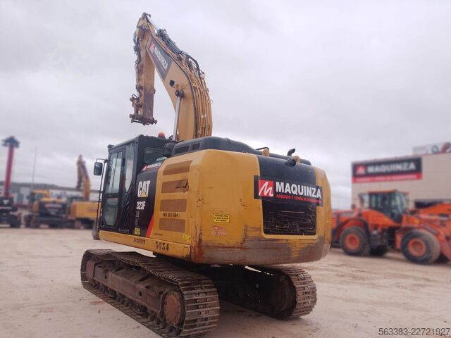 Gravemaskine på larvefødder Caterpillar 323FLN IHC