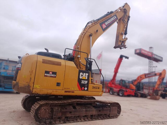 Gravemaskine på larvefødder Caterpillar 323FLN IHC