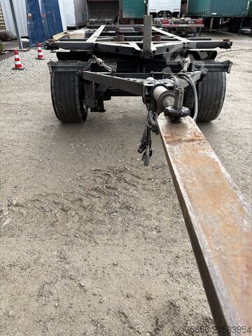 Rimorchio con telaio Krone Lafette Breitreifen 445 + langer Hub