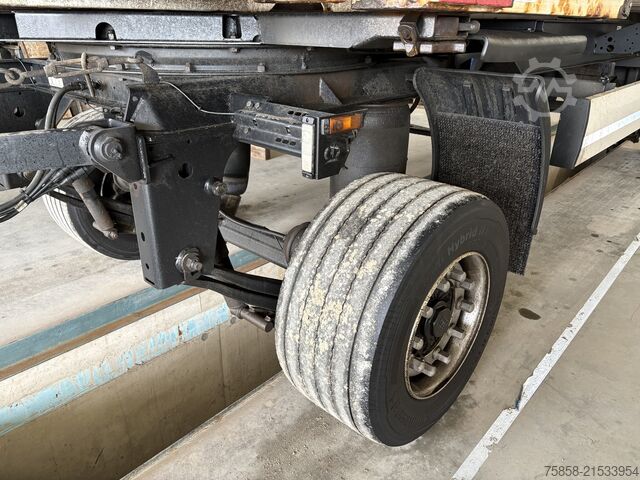 Rimorchio con telaio Krone Lafette Breitreifen 445 + langer Hub