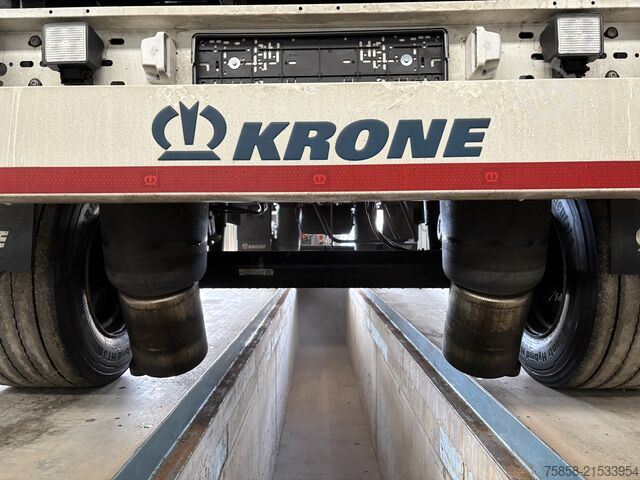 Rimorchio con telaio Krone Lafette Breitreifen 445 + langer Hub