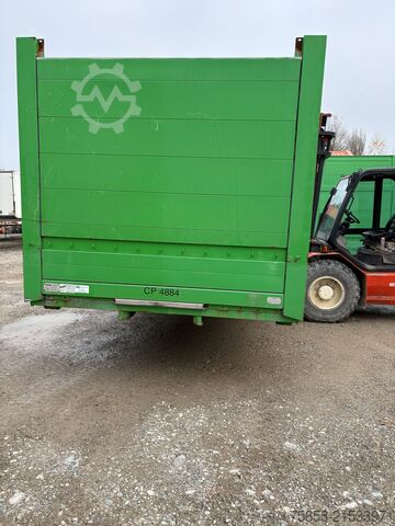 Wissellaadbak oplegger Krone BDF 7,45m TOP Zustand Zurringe