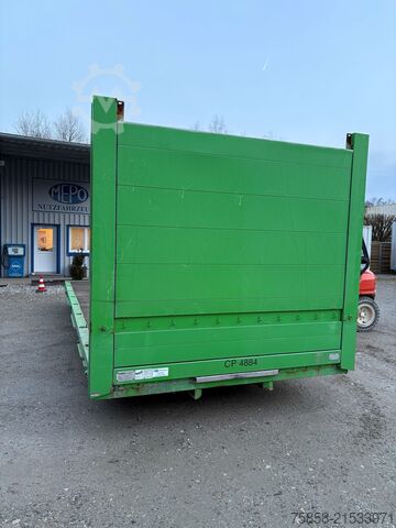 Wissellaadbak oplegger Krone BDF 7,45m TOP Zustand Zurringe