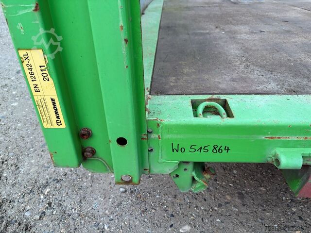 Wissellaadbak oplegger Krone BDF 7,45m TOP Zustand Zurringe