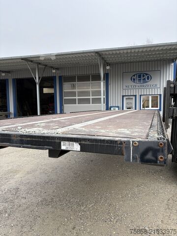 Wissellaadbak open Kögel BDF Plattform Multilock Teleskopstützen