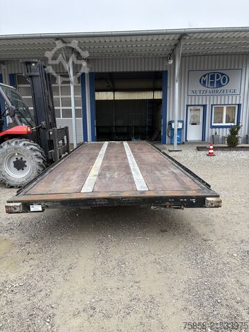 Wissellaadbak open Kögel BDF Plattform Multilock Teleskopstützen