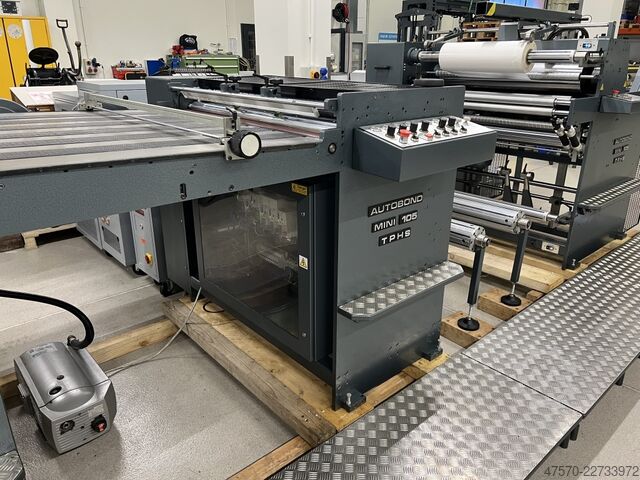 Laminálógép Autobond Mini 105 TPH-RU-SAB-VS Automatic Laminating Machine
