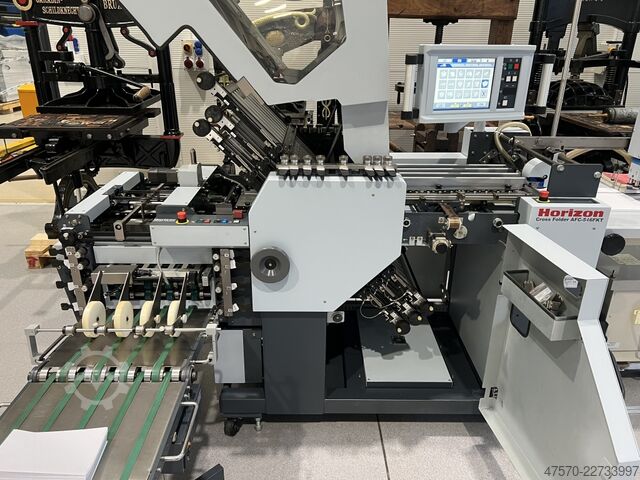 Automata hajtogató gép Horizon AFC-546 AKT Automatic Folding Machine