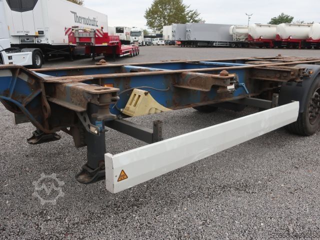 Semi-remorque à carrosserie interchangeable Schmitz SCF 24 20 - 40 Fuss Heckausschub