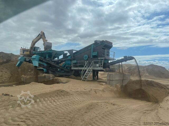 Installation de lavage de sable / laveur de gravier Constmach Sand Washing Plant Mobile screening & washing plant 150 t/h