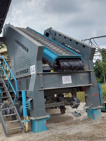 Installation de concassage mobile / Concasseur à mâchoires Constmach Mobile Jaw Crushing Plant Mobile Jaw Crushing Plant 250-300 TPH