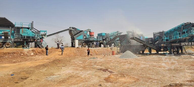 Mobiele breekinstallatie / Zeefinstallatie Constmach Mobile Crushing and Screening Plant