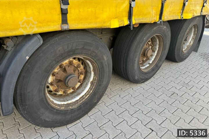 Sliding tarpaulins Kögel S24 / BPW Drum