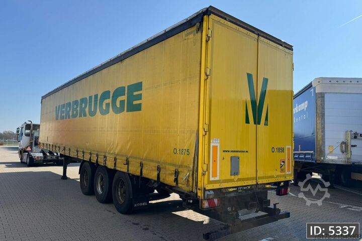 Sliding tarpaulins Kögel S24 / BPW Drum