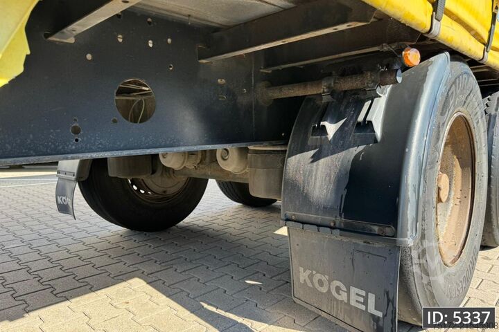 Sliding tarpaulins Kögel S24 / BPW Drum