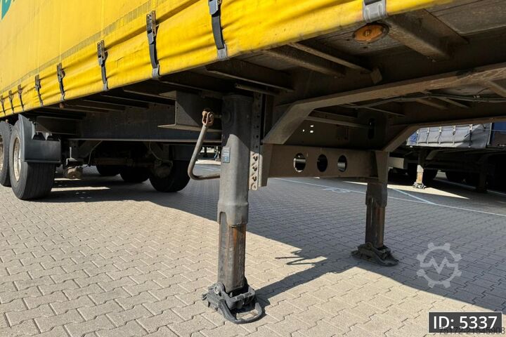 Sliding tarpaulins Kögel S24 / BPW Drum