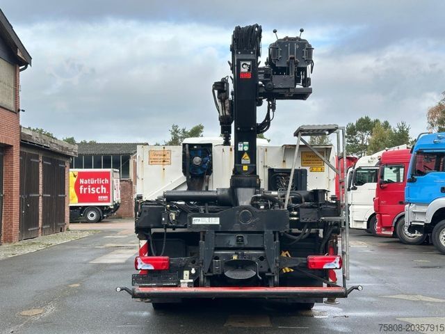 Truck mounted crane MAN TGS 26.440 Baustoff Hiab XS177 K Lenk Navi
