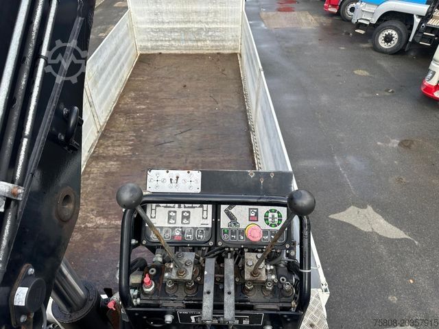 Truck mounted crane MAN TGS 26.440 Baustoff Hiab XS177 K Lenk Navi